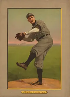 baseball card titled overall chicago natl