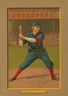 T1627440 Prints: Baseball Card Titled Paskert - Cincinnati