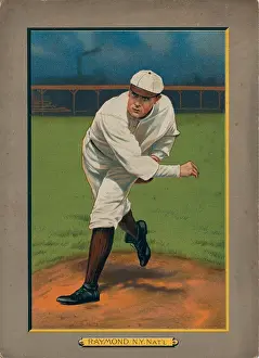 T1627440 Prints: Baseball Card Titled Raymond - N.Y. Nat'l