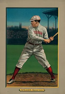 Baseball Card Titled Speaker - Boston Amer