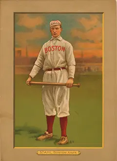 T1627440 Prints: Baseball Card Titled Stahl - Boston Amer