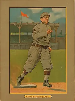 Baseball Card Titled Stone - St Louis Amer