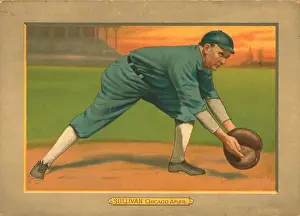 T1627440 Prints: Baseball Card Titled Sullivan - Chicago Amer