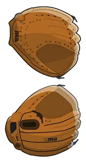Baseball catchers gloves