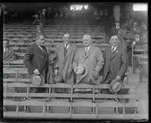 Mcgraw Prints: Baseball Celebrity Spectators at World Series Game