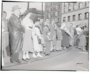 Baseball Fans Attending a Victory Parade