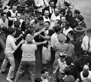 Frenzy Prints: Baseball Fans Mobbing Bill Mazeroski