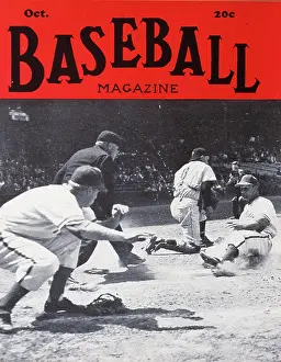 Stan Musial Prints: Baseball Magazine With Stan Musial