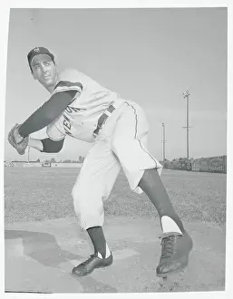 Sanford Prints: Baseball Pitcher Sal Maglie