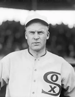 Baseball Player Earl Sheely in White Sox Uniform