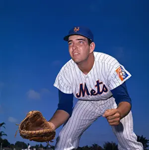 Baseball Player Ed Kranepool During Spring Training