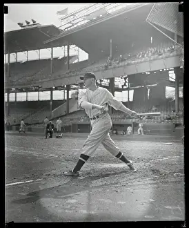 Baseball Player Fred Schulte