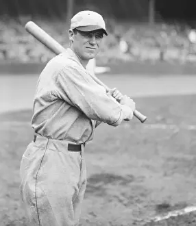 Great Prints: Baseball Player George Sisler Holding Bat