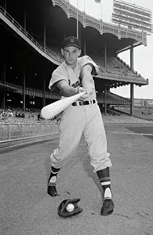 Posture Prints: Baseball Player Harmon Killebrew Holding Bat