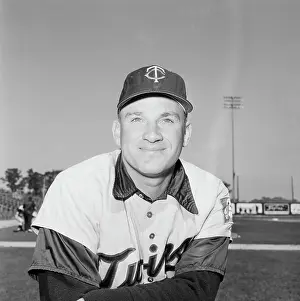 Baseball Player Harmon Killebrew of the Minnesota Twins