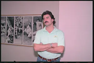 Baseball Player Keith Hernandez