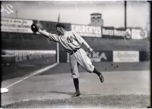Catching Prints: Baseball Player Making Catch;Body Extend