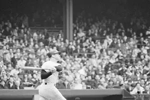 Baseball Player Mickey Mantle's 500th Home Run