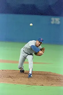 Pitching Prints: Baseball Player Nolan Ryan Pitching