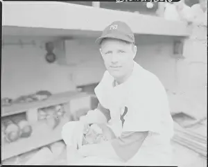 Dugout Prints: Baseball Player Ralph Houk