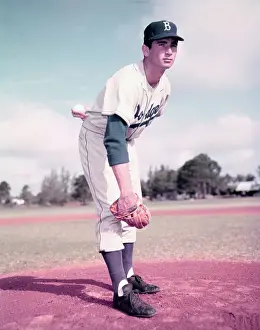 Baseball Player Sandy Koufax
