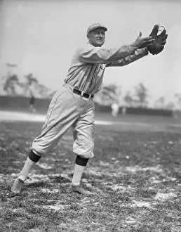 Catching Prints: Baseball Player Ty Cobb