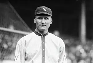Pitcher Prints: Baseball Player Walter Johnson of Washington Senators