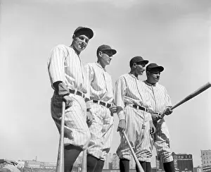 Baseball Players, Babe Ruth and Lou Gehrig