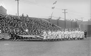 Brooklyn Prints: Baseball Players Before Game