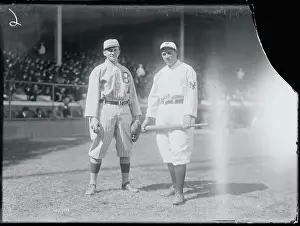 Baseball Players Posing for Camera
