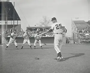 Phoenix Prints: Baseball Players at Practice