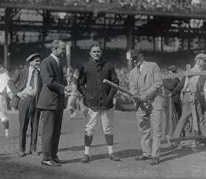 Ty Cobb Baseball Prints: Baseball Players at Stadium