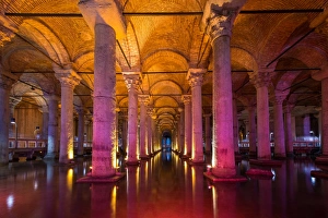 Images Dated 26th May 2013: Basilica Cistern, Istanbul, Turkey