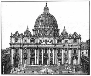 Images Dated 2nd January 2016: Basilica di San Pietro in Rome
