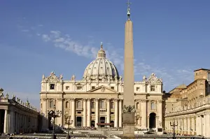 Nature’s Masterpiece: Basilica of Saint Peter Egyptian obelisk Vatican Rome