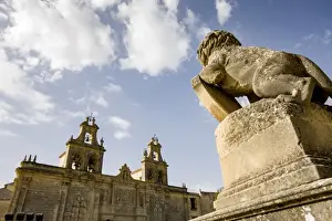 Basilica Santa MarAia de los Reales Alcazares in Vazquez de Molina Square
