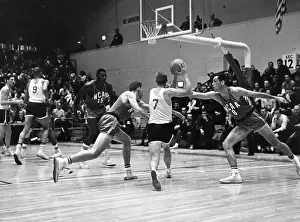 Basketball Game At Olympic Tryouts