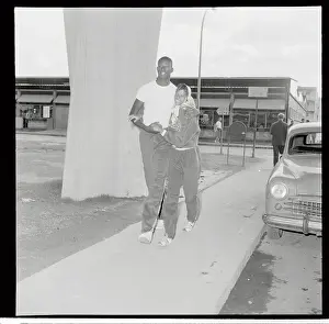 Basketball Player Walt Bellamy and Sprint Star Wilma Rudolph