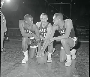 Basketball Players with Ball