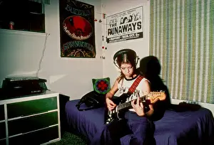 Bassist Jackie Fox Of The Rock Band The Runaways
