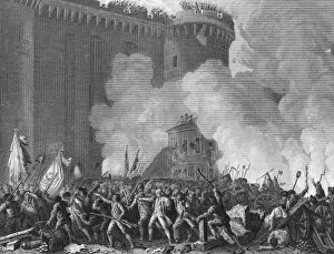 Crowd Gallery: Bastille Attack In French Revolution