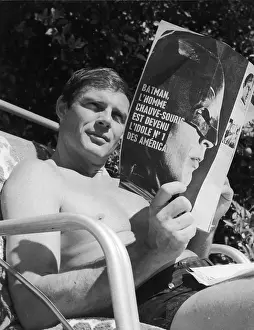 Magazine Prints: Bat Man's Day Off