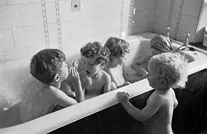 Families Prints: Bath Time