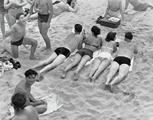Huty29193 Prints: Bathers at Coney Island