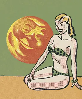 Poolside Prints: Bathing Beauty in the Sun