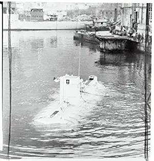 Naples Prints: A Bathiscape Descending Into the Water