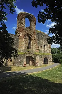 Neglected Prints: Baths of Caracalla, Trier, Rhineland-Palatinate, Germany, Europe