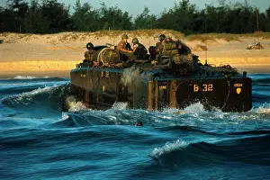 Battalion Seas Arriving in South Vietnam