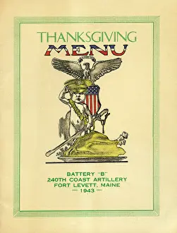Maine Prints: Battery 'B, ' Thanksgiving