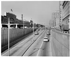Lac0049 Prints: Battery Park Underpass In New York City, New York